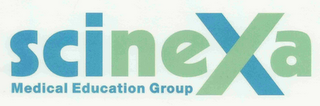 SCINEXA MEDICAL EDUCATION GROUP logo