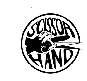 SCISSOR HAND logo