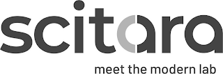 SCITARA MEET THE MODERN LAB logo