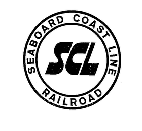 SCL SEABOARD COAST LINE RAILROAD logo