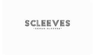 SCLEEVES "SCRUB-SLEEVES" logo