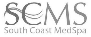 SCMS SOUTH COAST MEDSPA logo