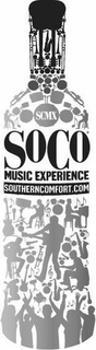 SCMX SOCO MUSIC EXPERIENCE SOUTHERNCOMFORT.COM logo