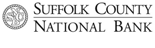 SCNB SUFFOLK COUNTY NATIONAL BANK logo
