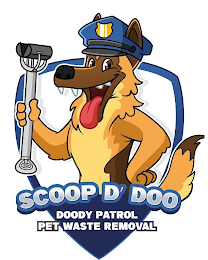 SCOOP D' DOO DOODY PATROL PET WASTE REMOVAL logo