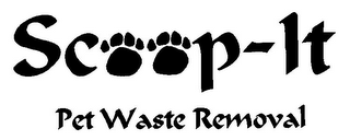 SCOOP-IT PET WASTE REMOVAL logo