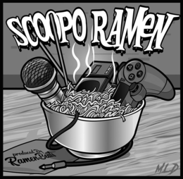 SCOOPO RAMEN PRODUCED BY RAMENBEATS M.L.D logo