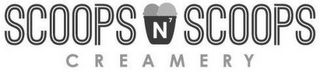 SCOOPS N' SCOOPS CREAMERY logo