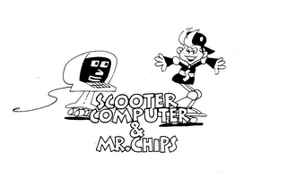 SCOOTER COMPUTER & MR. CHIPS logo