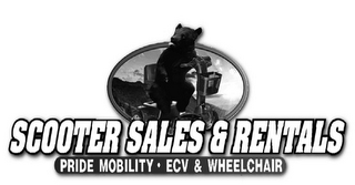 SCOOTER SALES & RENTALS PRIDE MOBILITY ECV & WHEELCHAIR logo