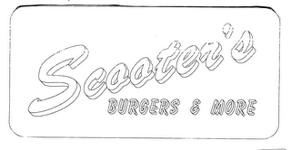 SCOOTER'S BURGERS & MORE logo