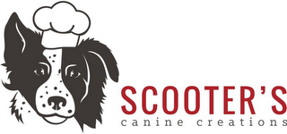 SCOOTER'S CANINE CREATIONS logo