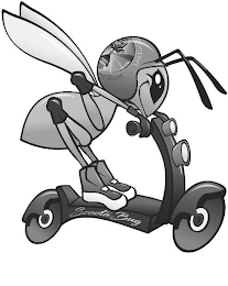 SCOOTERS OF GOOD SCOOTA BUG logo