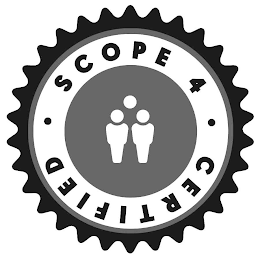SCOPE 4 CERTIFIED logo