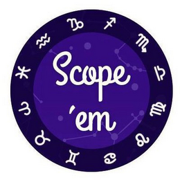 SCOPE 'EM logo