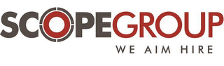 SCOPE GROUP WE AIM HIRE logo