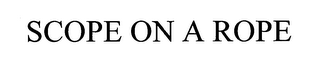SCOPE ON A ROPE logo