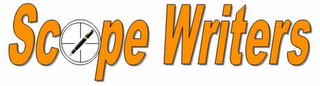 SCOPE WRITERS logo