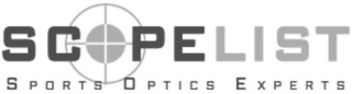 SCOPELIST SPORTS OPTICS EXPERTS logo
