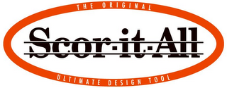 SCOR-IT-ALL THE ORIGINAL ULTIMATE DESIGN TOOL logo
