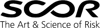 SCOR THE ART & SCIENCE OF RISK logo