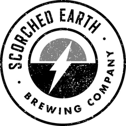 SCORCHED EARTH · BREWING COMPANY · logo