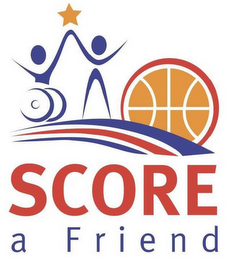 SCORE A FRIEND logo