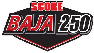 SCORE BAJA 250 logo