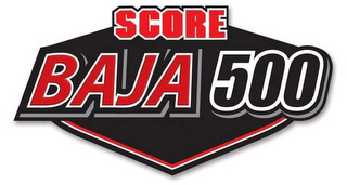 SCORE BAJA 500 logo