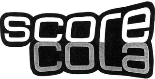 SCORE COLA logo