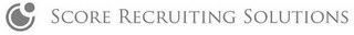 SCORE RECRUITING SOLUTIONS logo