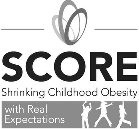 SCORE SHRINKING CHILDHOOD OBESITY WITH REAL EXPECTATIONS logo