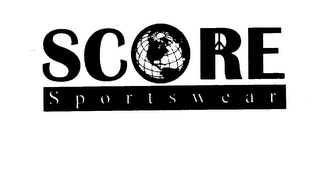 SCORE SPORTSWEAR logo