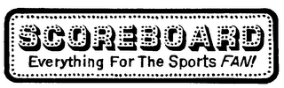 SCOREBOARD EVERYTHING FOR THE SPORTS FAN logo