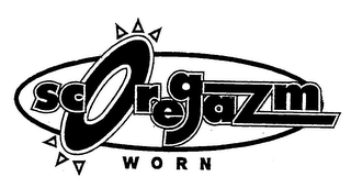 SCOREGAZM WORN logo