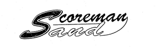 SCOREMAN SAND logo