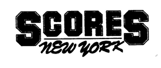 SCORES NEW YORK logo