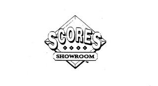 SCORES SHOWROOM logo