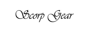 SCORP GEAR logo