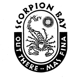 SCORPION BAY OUT THERE -- MAS FINA logo