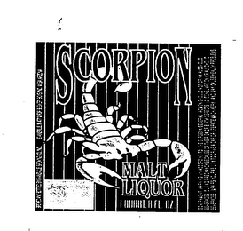 SCORPION MALT LIQUOR logo