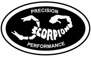 SCORPION PRECISION PERFORMANCE logo
