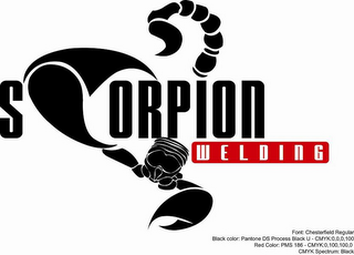 SCORPION WELDING logo