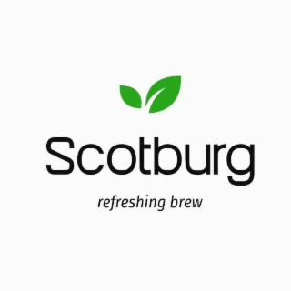 SCOTBURG REFRESHING BREW logo