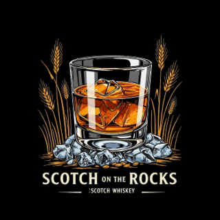SCOTCH ON THE ROCKS :SCOTCH WHISKEY logo
