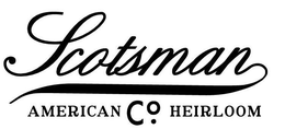 SCOTSMAN CO. AMERICAN HEIRLOOM logo