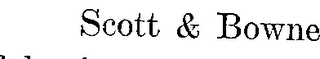 SCOTT logo
