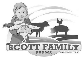 SCOTT FAMILY FARMS ANDERSON, TEXAS logo