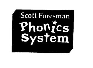 SCOTT FORESMAN PHONICS SYSTEM logo