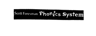 SCOTT FORESMAN PHONICS SYSTEM logo